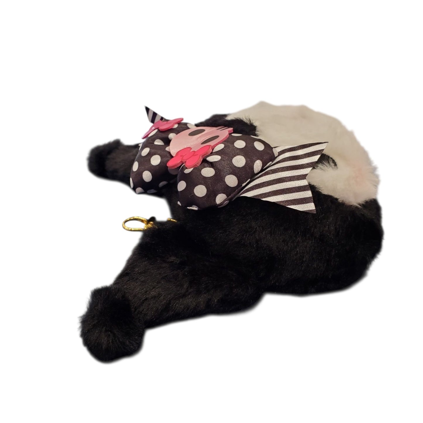 Kuromi "Black & Pink Party" Mascot ID Holder