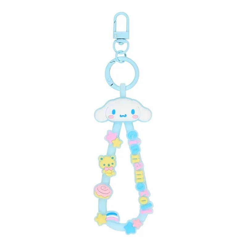Cinnamoroll Keyring w/ Rubber Strap