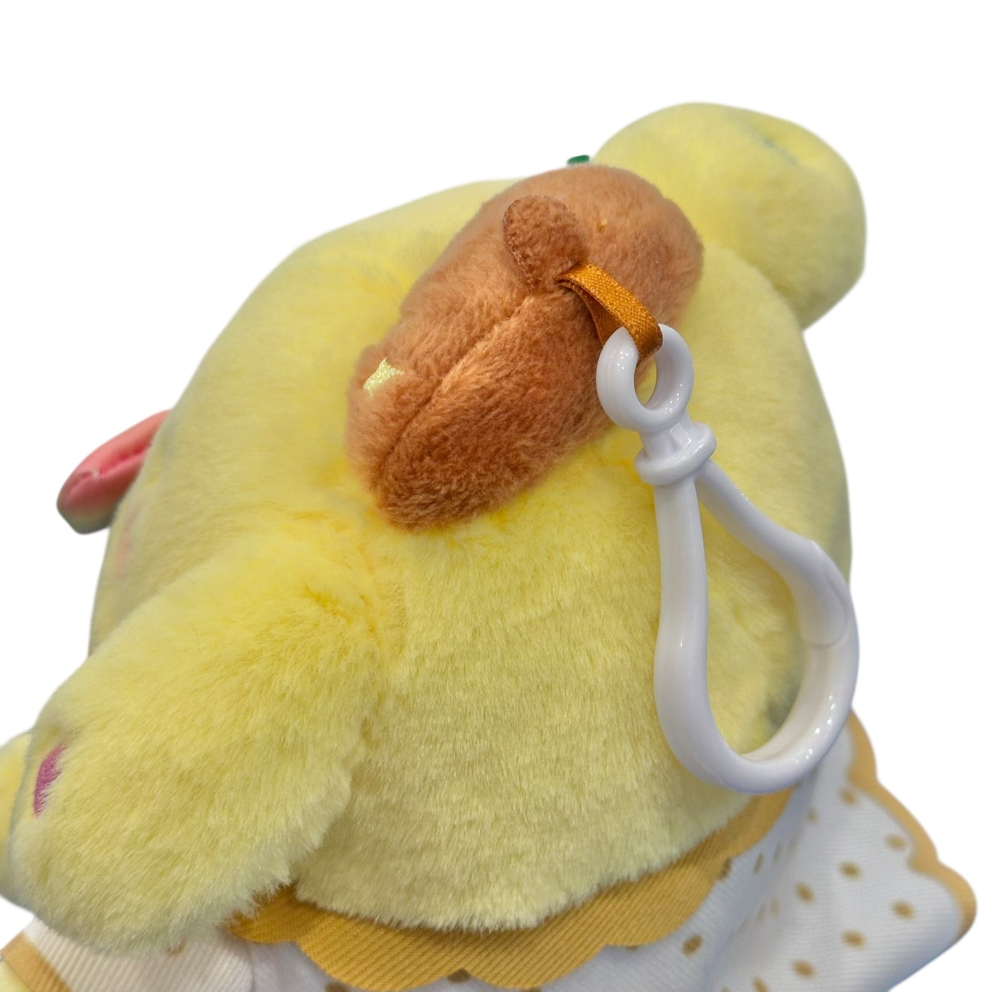 Pompompurin "Strawberry Rainbow" Mascot Clip On