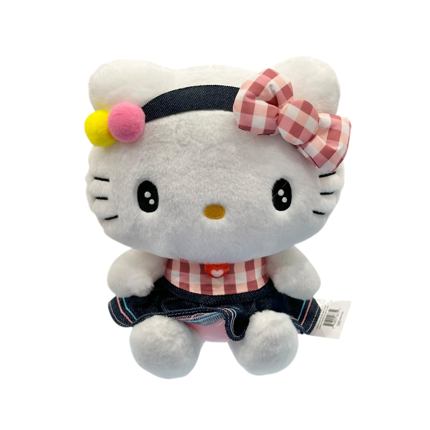 Hello Kitty "Gingham Denim" 8in Plush