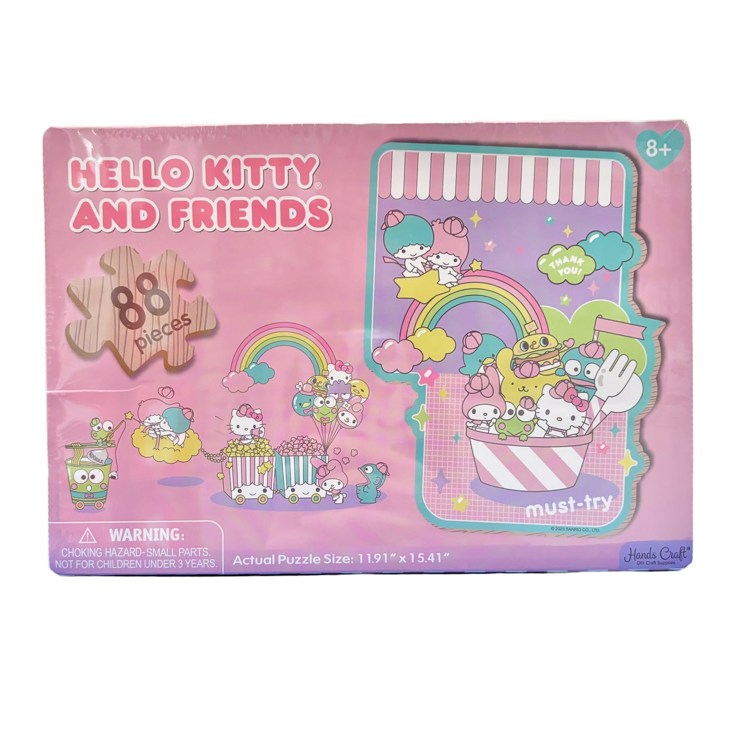 Sanrio Characters Wooden Jigsaw Puzzle