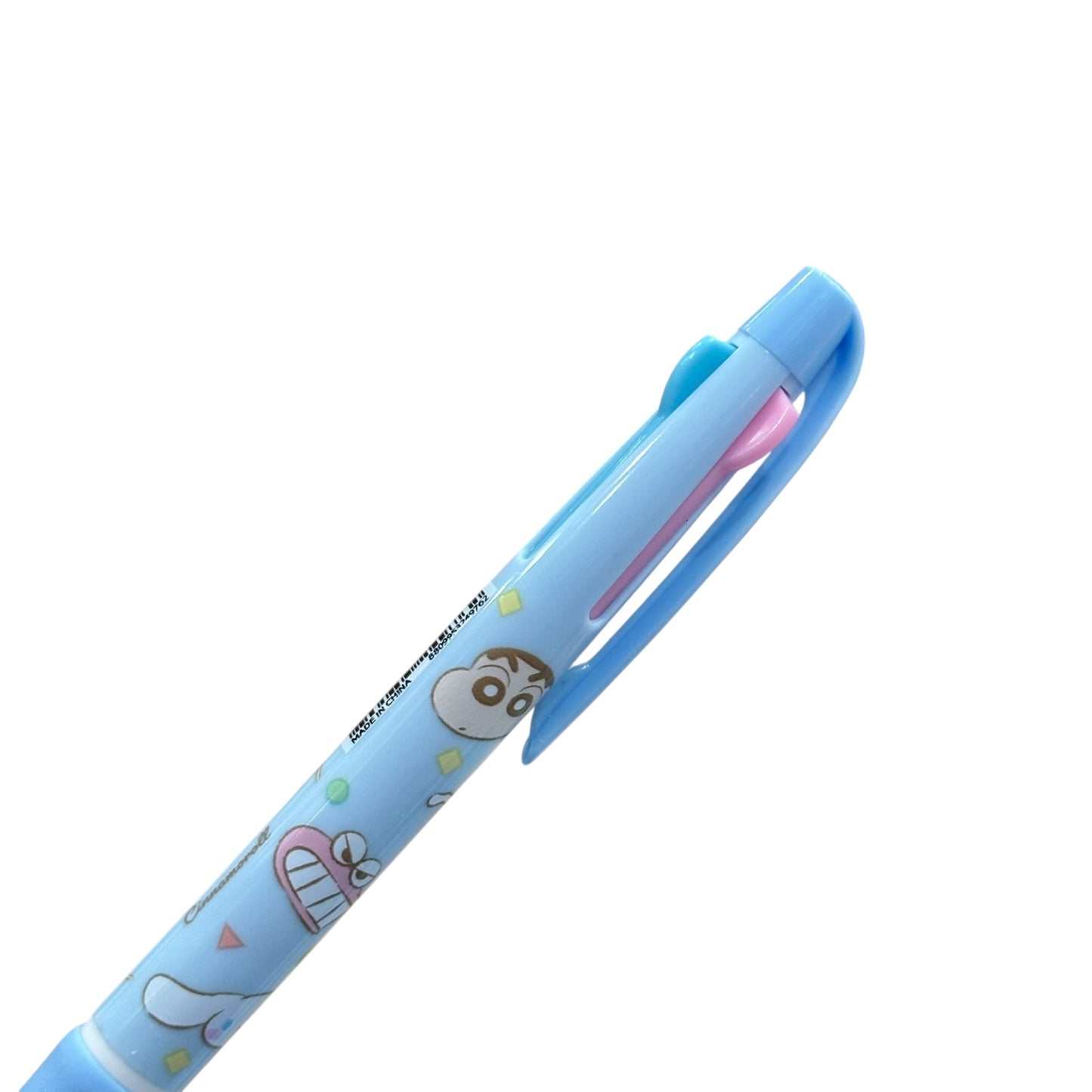 Cinnamoroll x Crayon Shin Chan Erasable 3 Color Ballpoint Pen (Cup)
