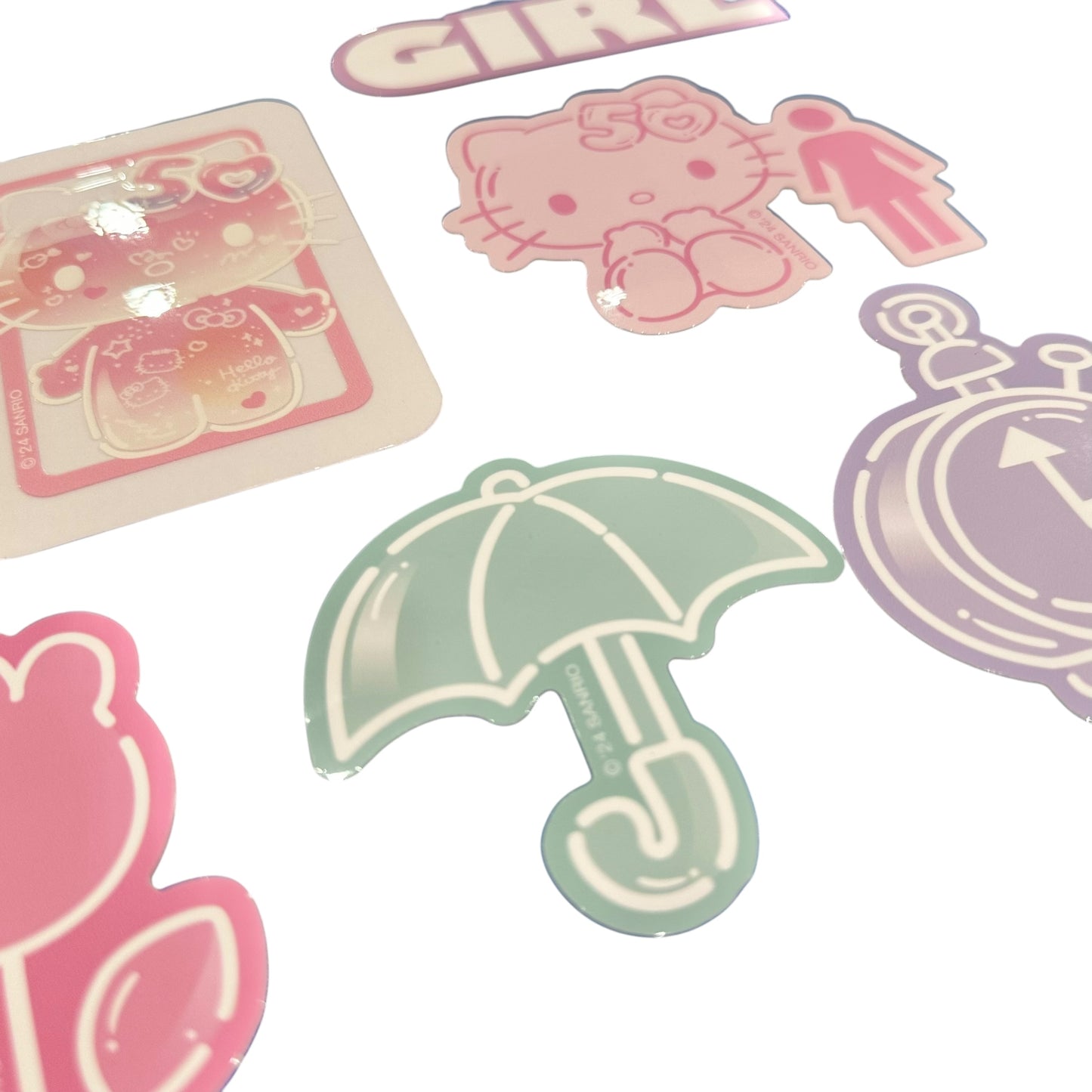 Girl Skateboard x Hello Kitty "50th Anniversary" 6pk Decal
