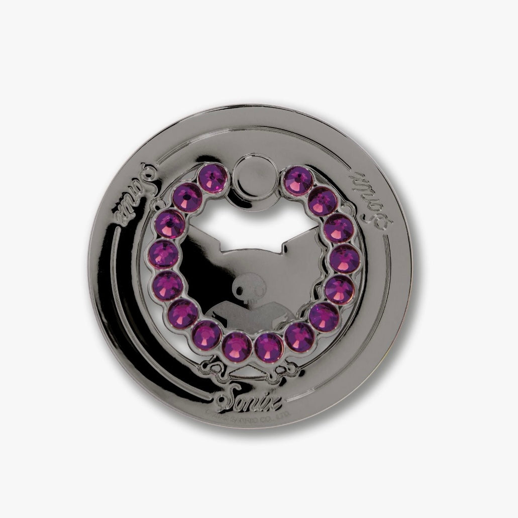 Sonix x Kuromi Magnetic Rhinestone Phone Ring