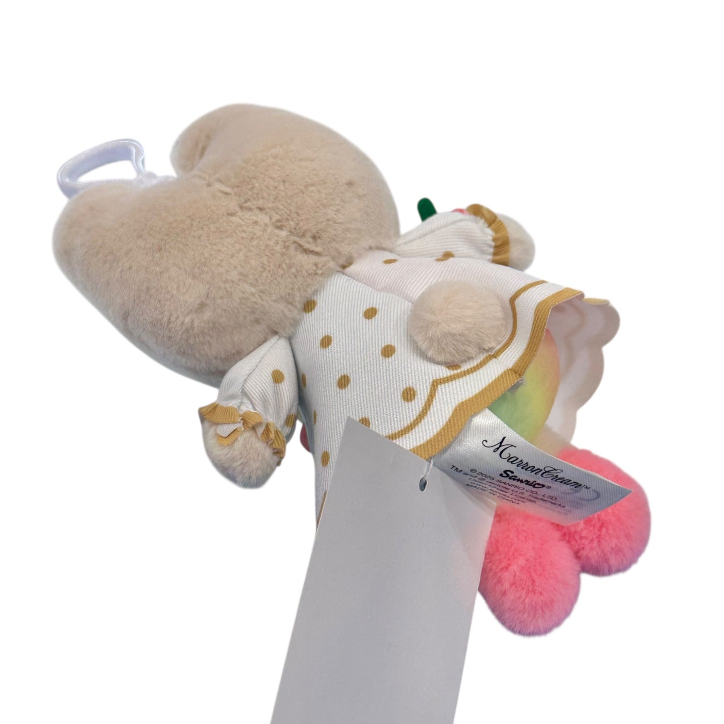 Marroncream "Strawberry Rainbow" Mascot Clip On