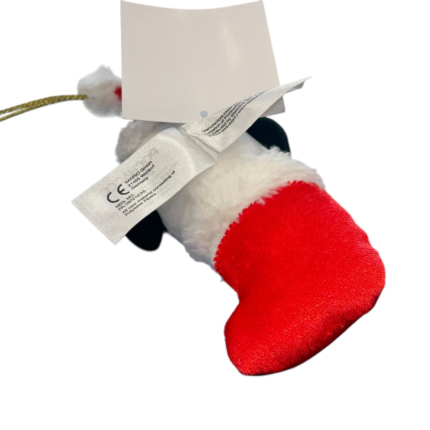 Pochacco Christmas Stocking Mascot Ornament