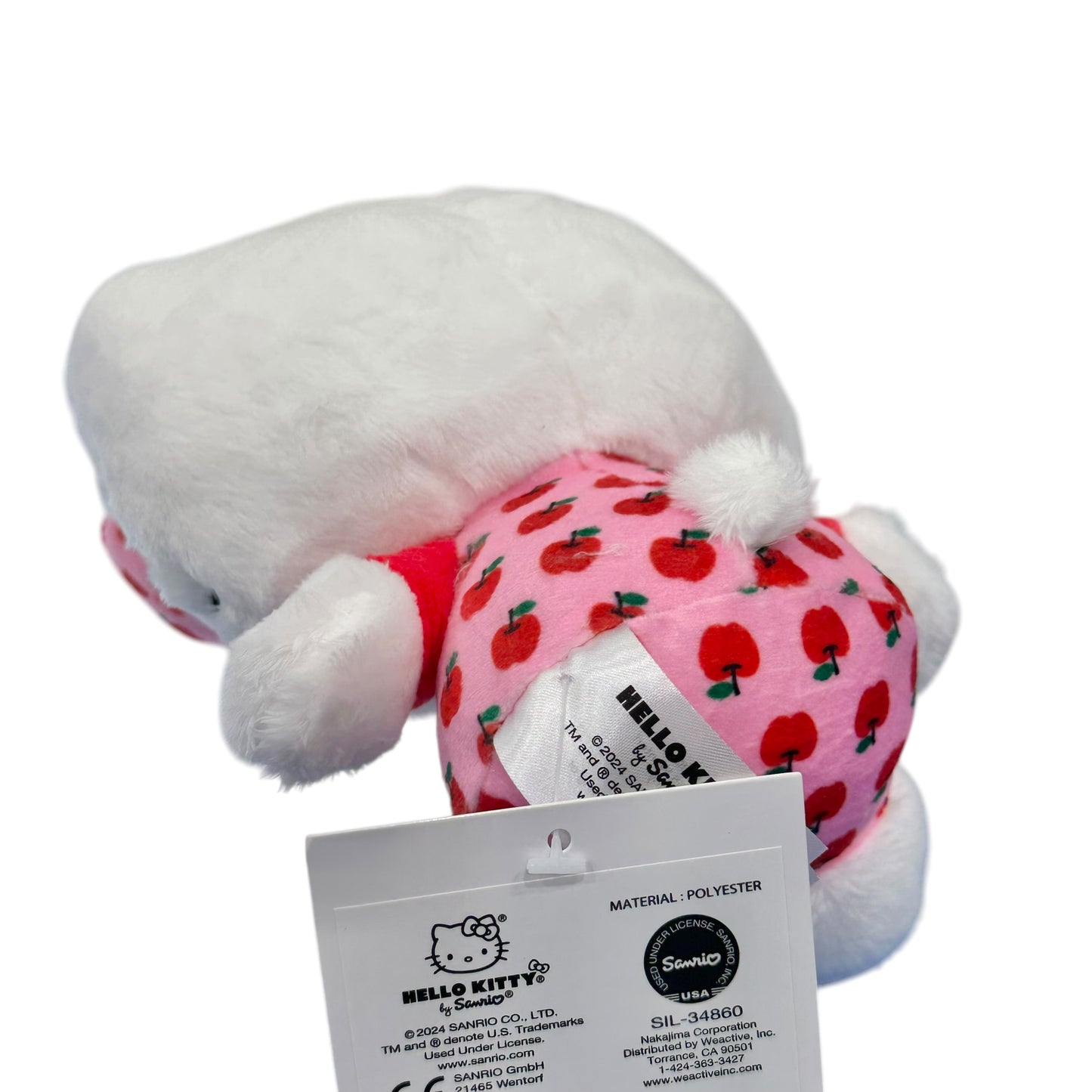 Hello Kitty "Pink Overalls Classic" Mascot Plush