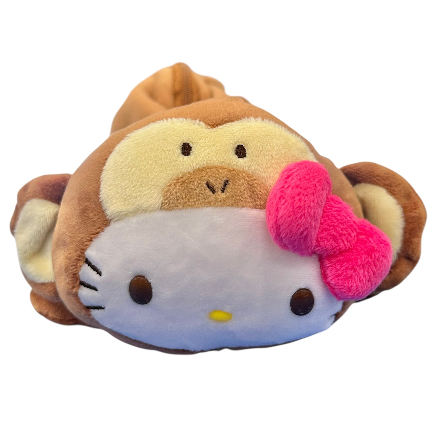 Hello Kitty "Monkey Tropical Animal" Plush Pocket