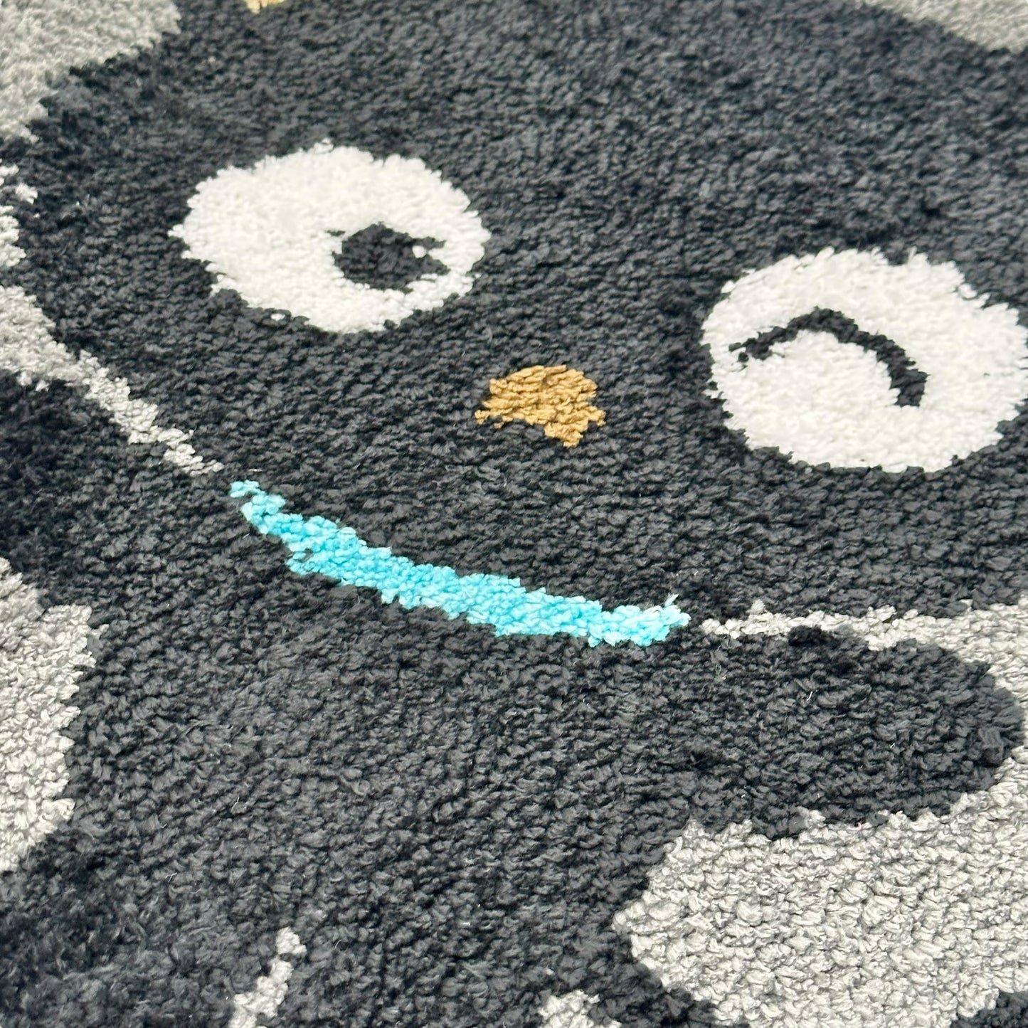 Chococat "Gingham Interior" Die-Cut Rug