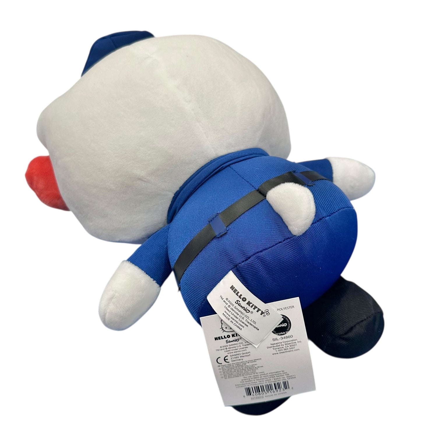 Hello Kitty "Policeman Occupation" 10in Plush