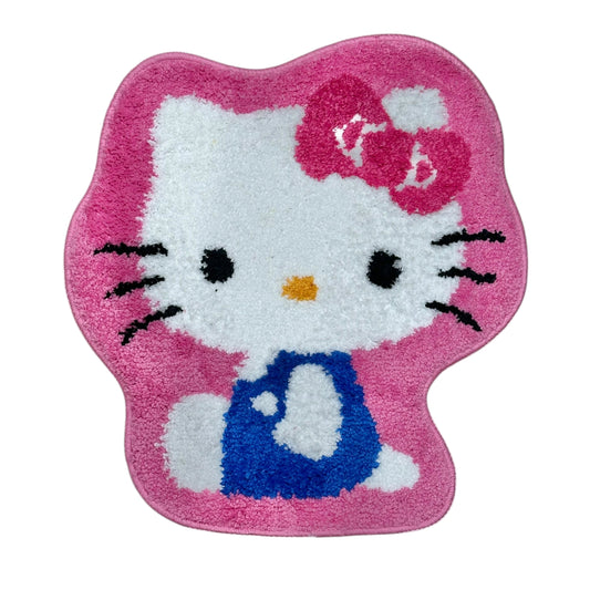 Hello Kitty "Gingham Interior" Die-Cut Rug