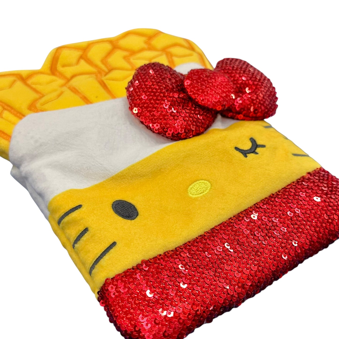 Hello Kitty "French Fries Burger Shop" Mascot Pocket