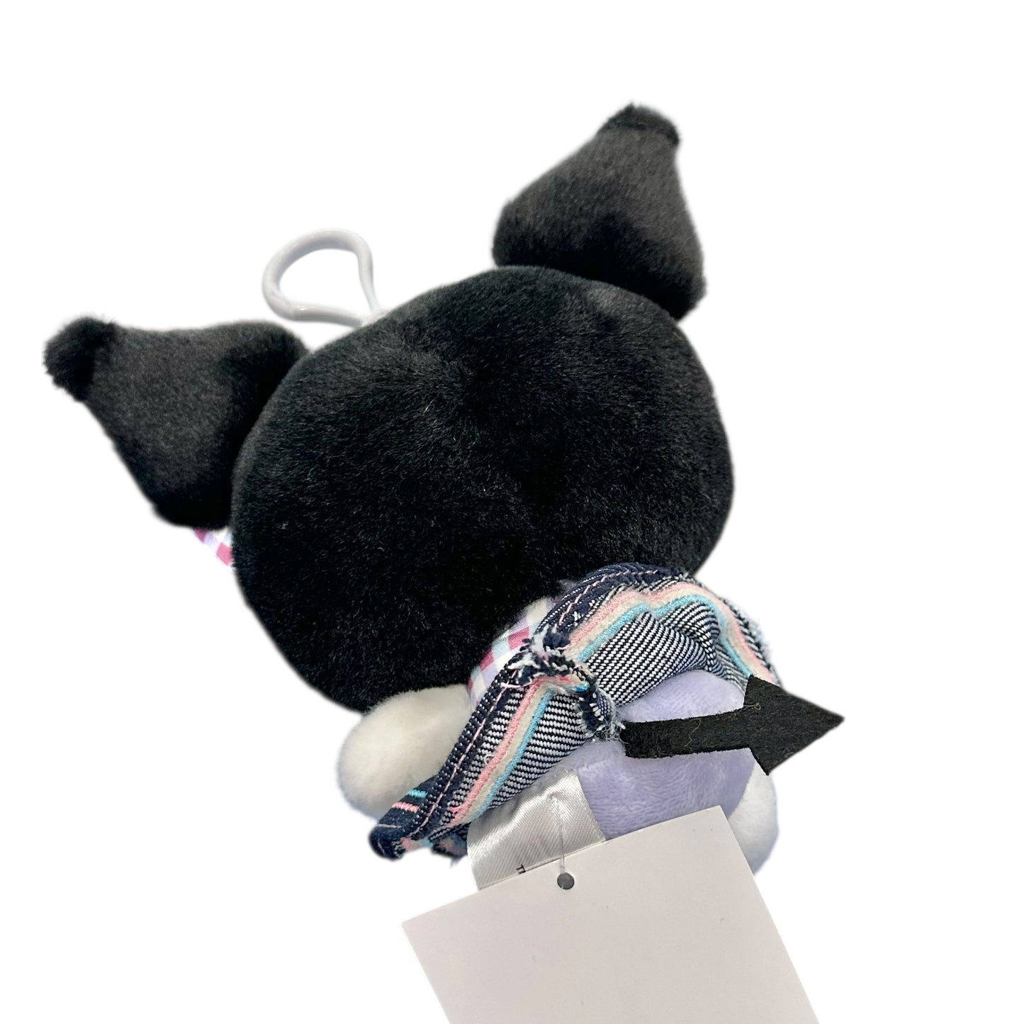 Kuromi "Gingham Denim" Mascot Clip On