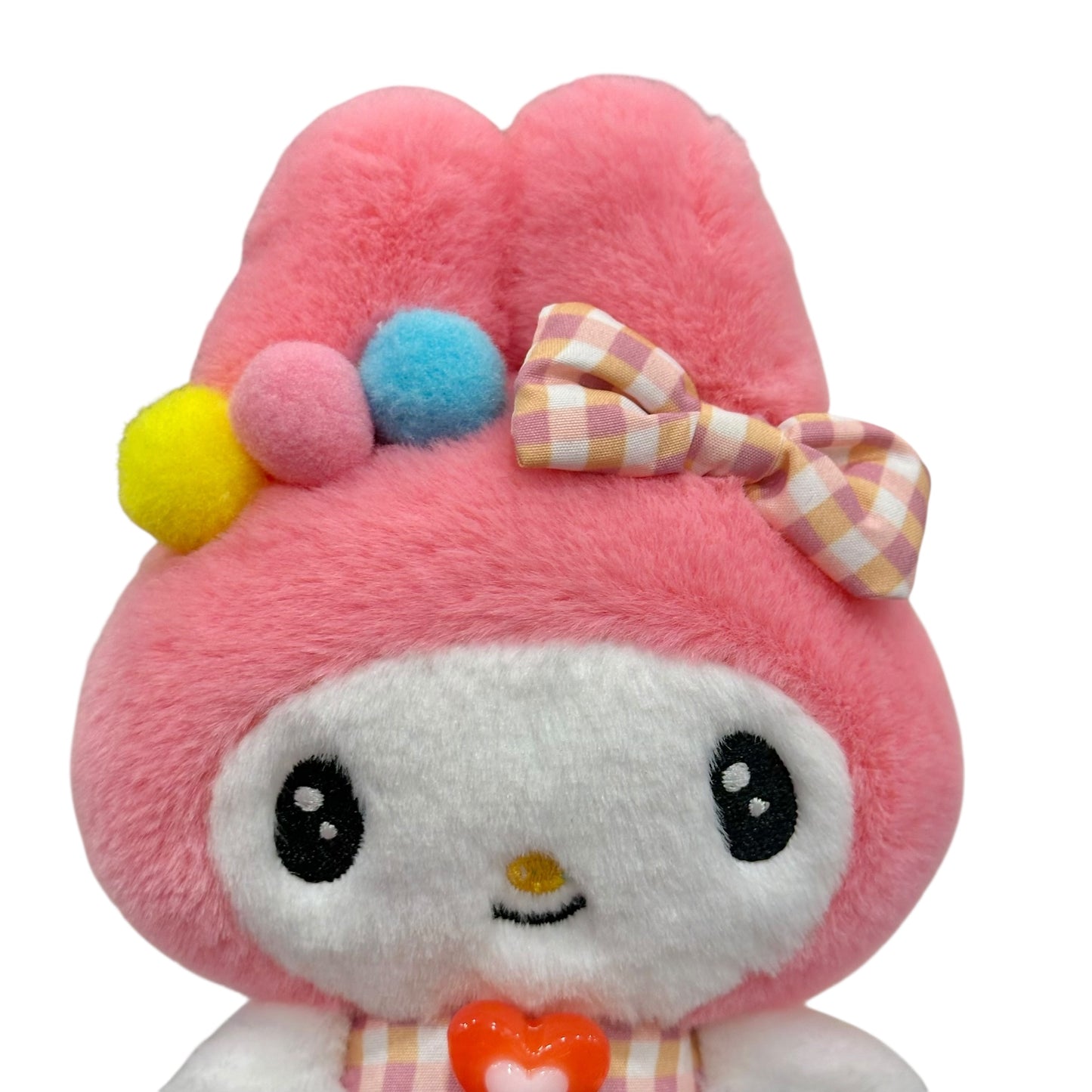 My Melody "Gingham Denim" Mascot Clip On