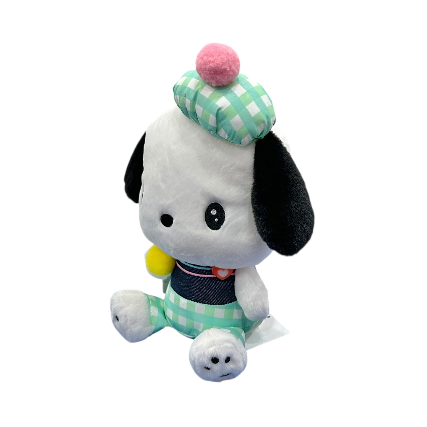 Pochacco "Gingham Denim" 8in Plush