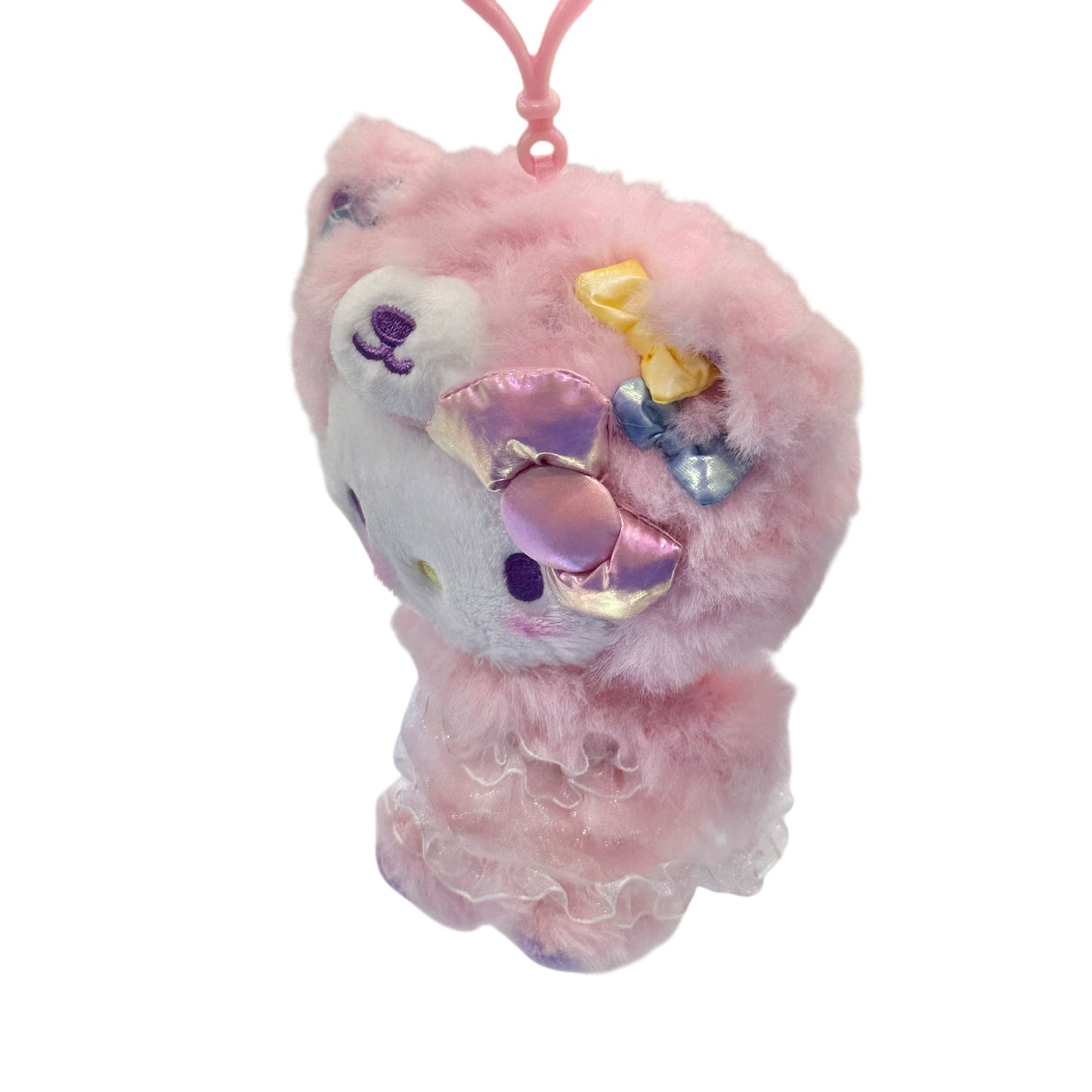 Hello Kitty "Girly Bear" Mascot Clip On