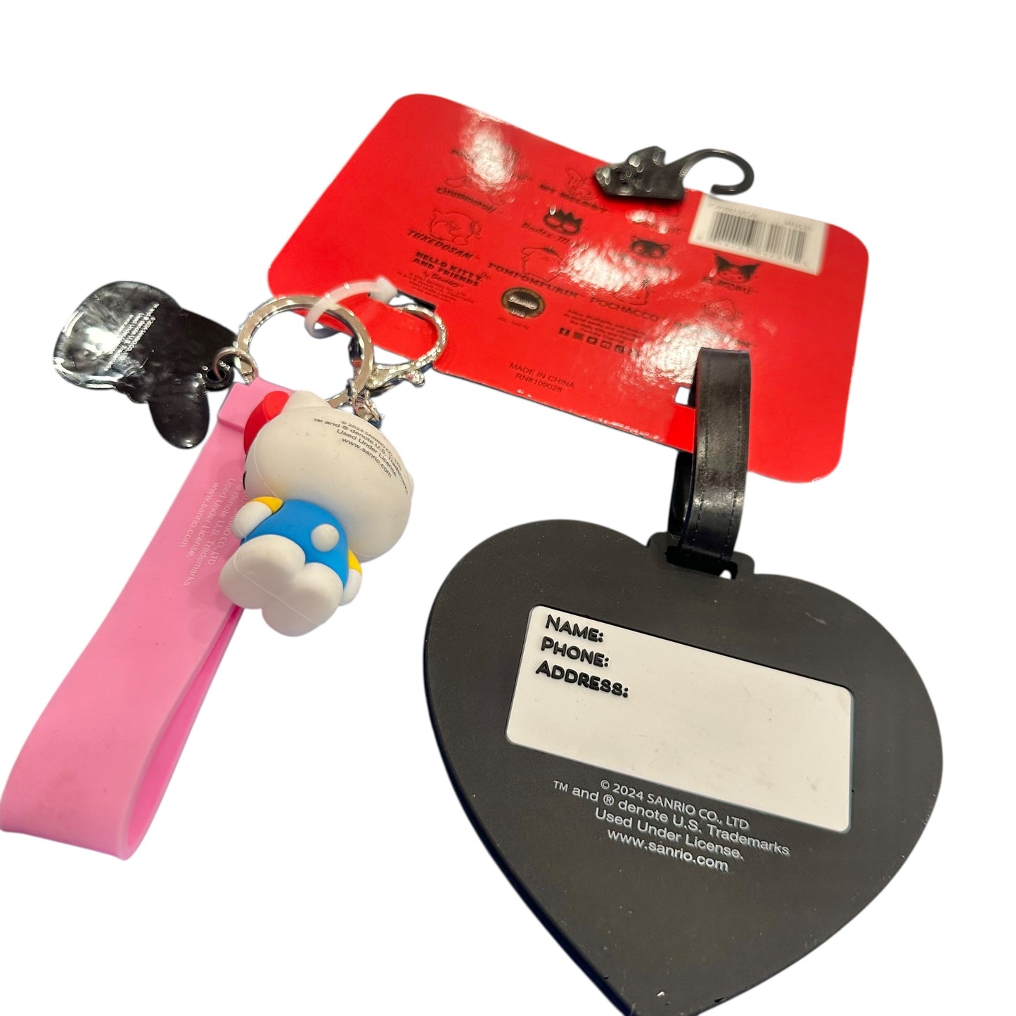 Hello Kitty & My Melody Luggage Tag