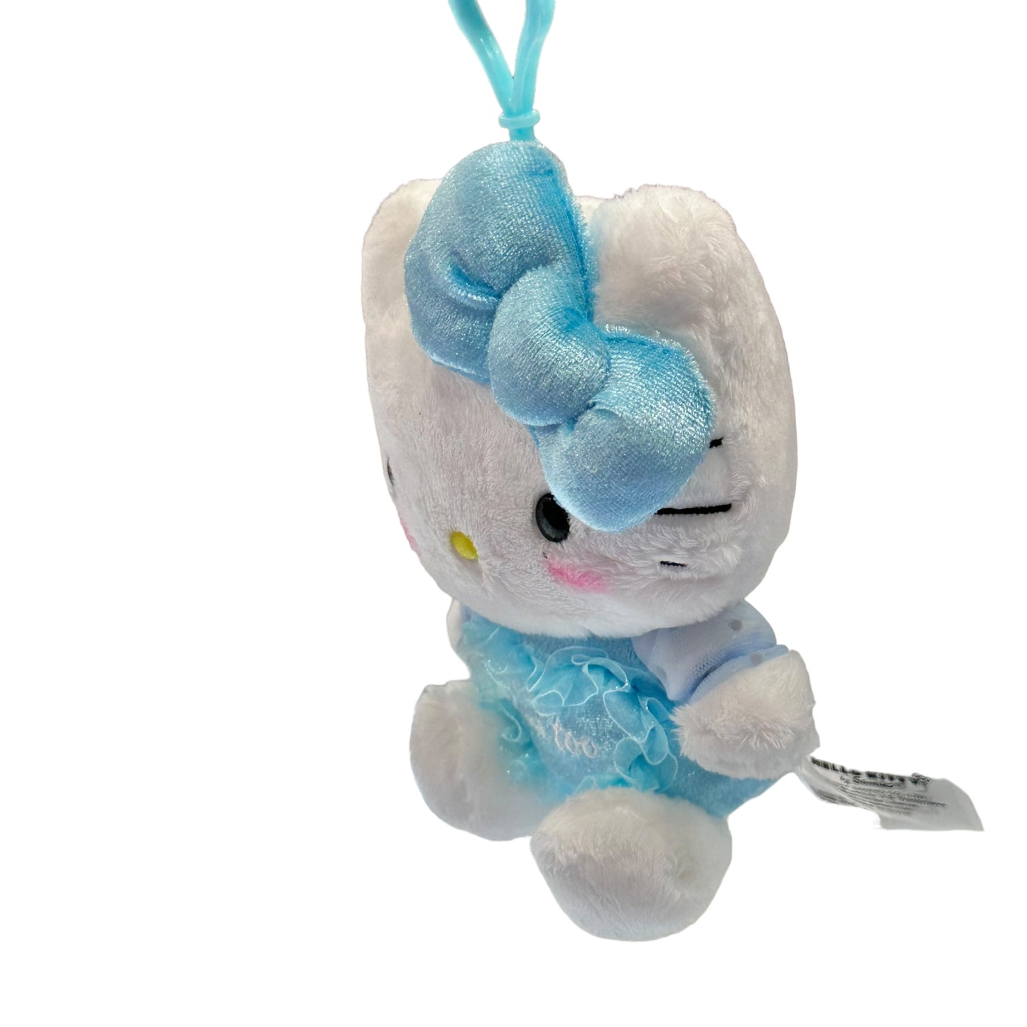 Hello Kitty "Yes, Me Too" Message Mascot Clip On Plush