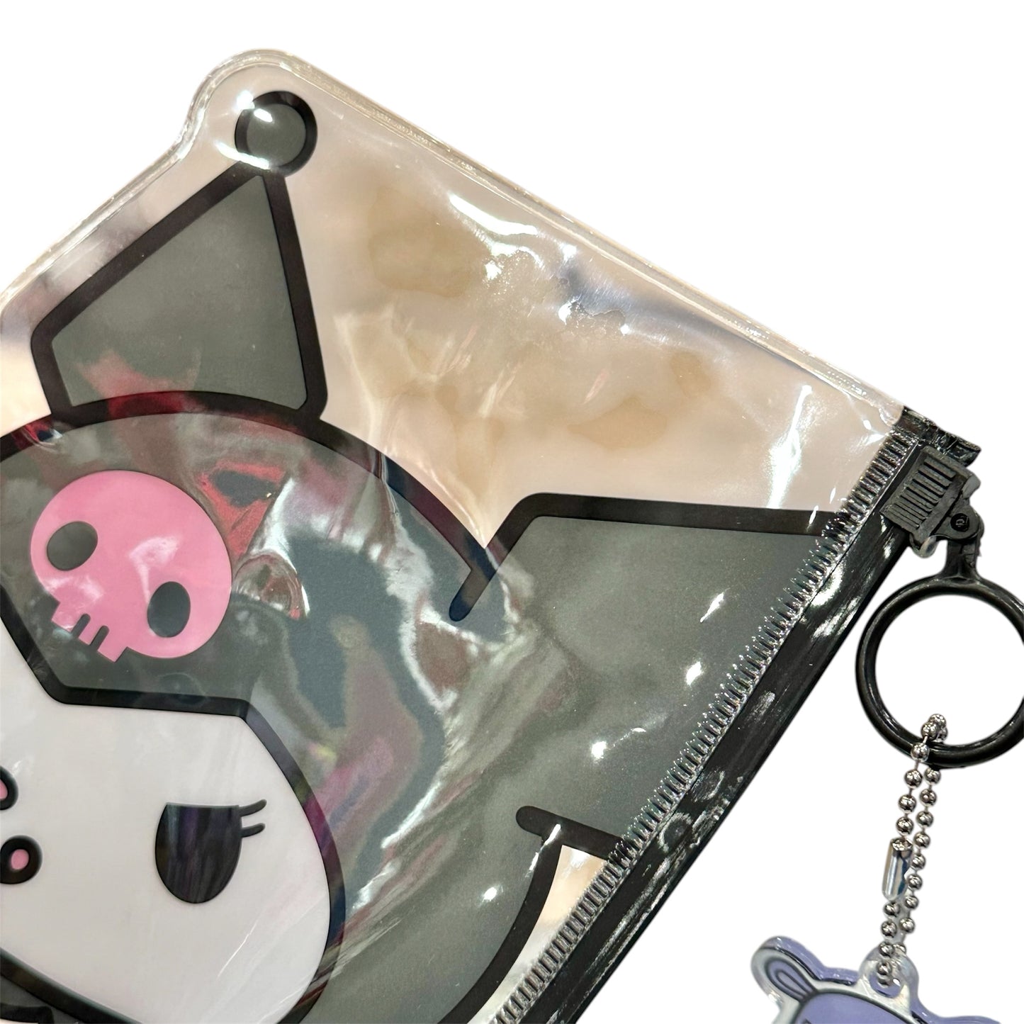 Kuromi Clear Flat Pouch