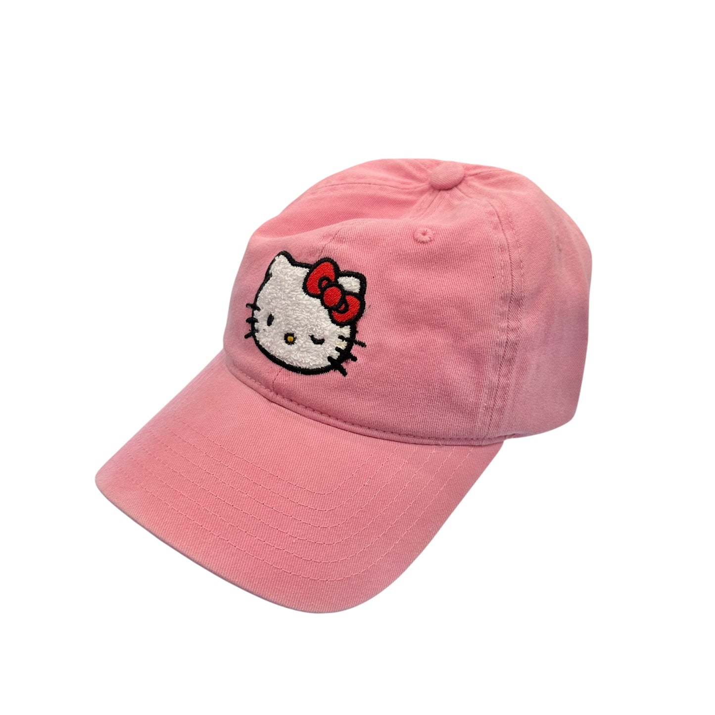 Hello Kitty "Chenille" Patch Pigment Cap (Pink)