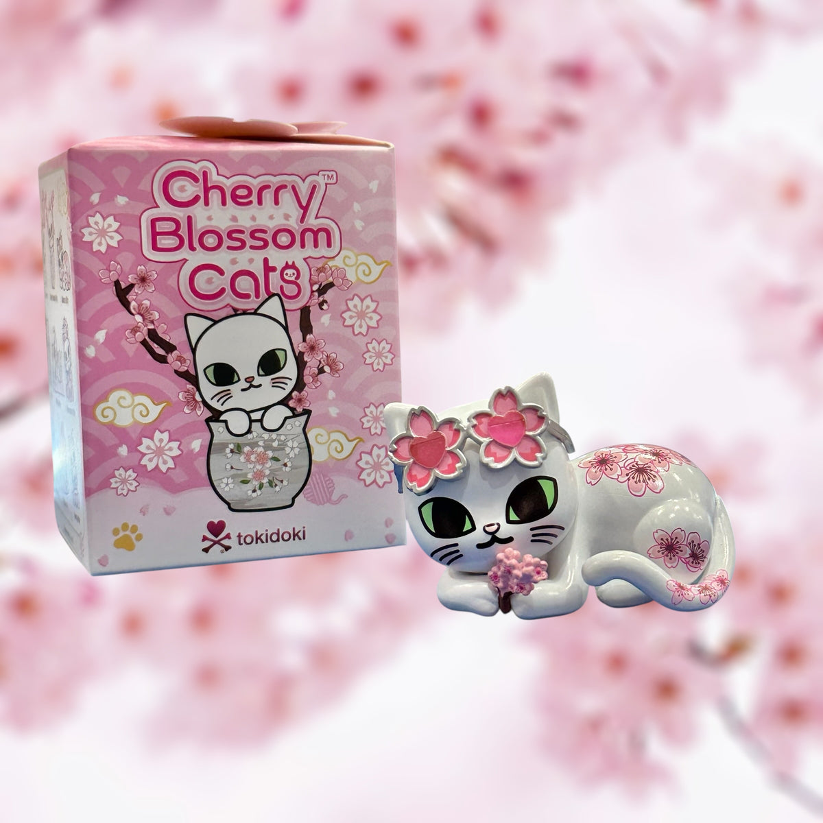 tokidoki "Cherry Blossom" Cats