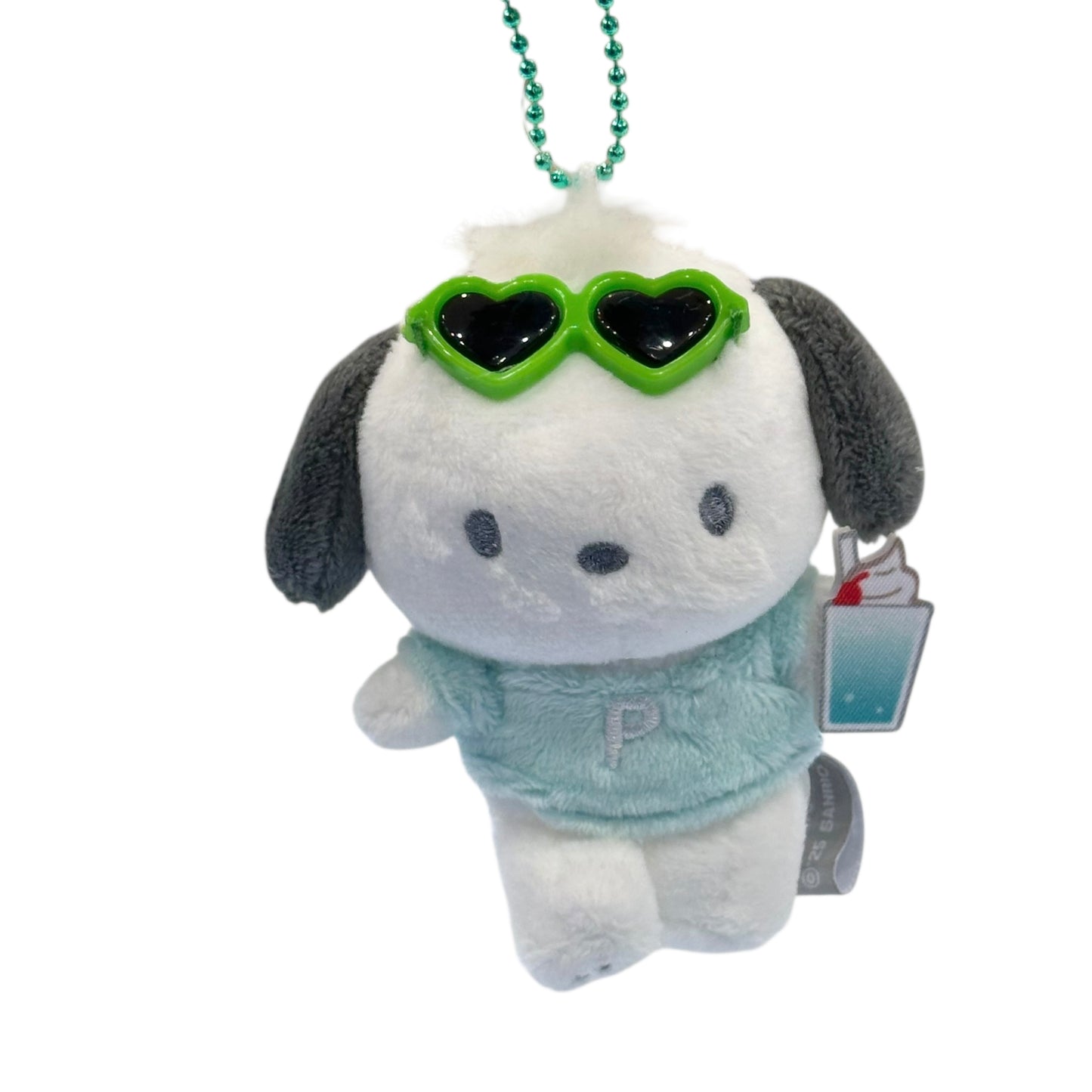 Pochacco "Handsome Sunglasses" Backpack Keychain