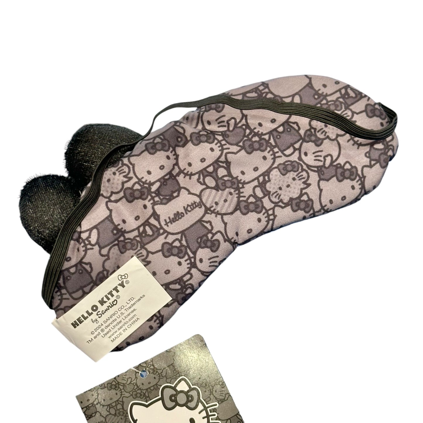 Hello Kitty "Pose Black" Eye Mask
