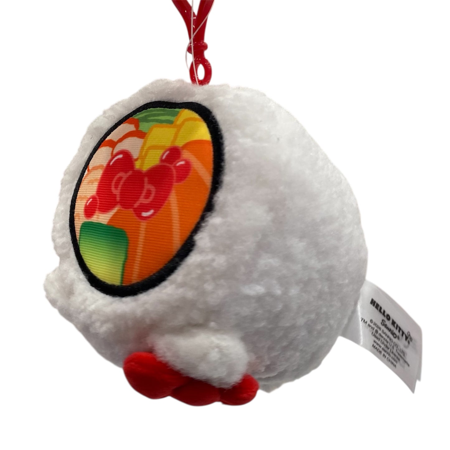 Hello Kitty "Sushi Roll Japanese Food" Mascot Clip On