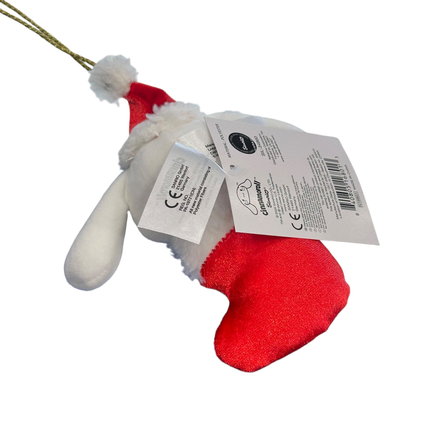 Cinnamoroll Christmas Stocking Mascot Ornament