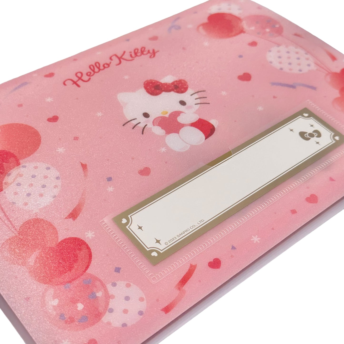 Hello Kitty ID Tickets File Folder