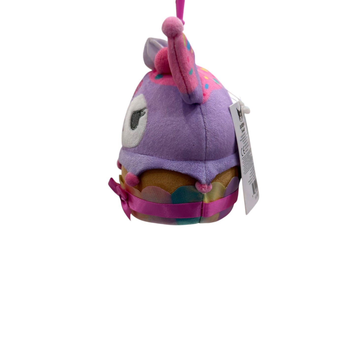 Kuromi "Colorful Cute Sweets" Cupcake Mascot Clip On