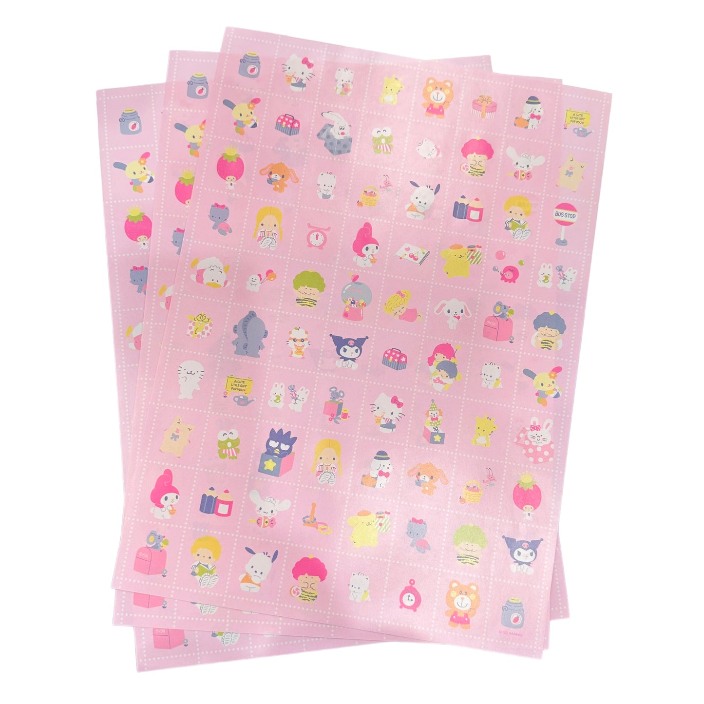 Sanrio Characters "FSD" Wrapping Set