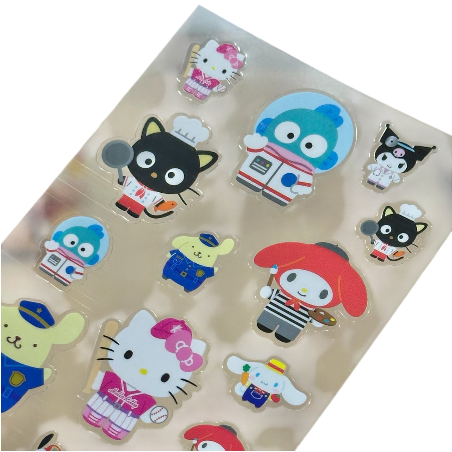 Sanrio Characters "Collectible" Sticker Sheet