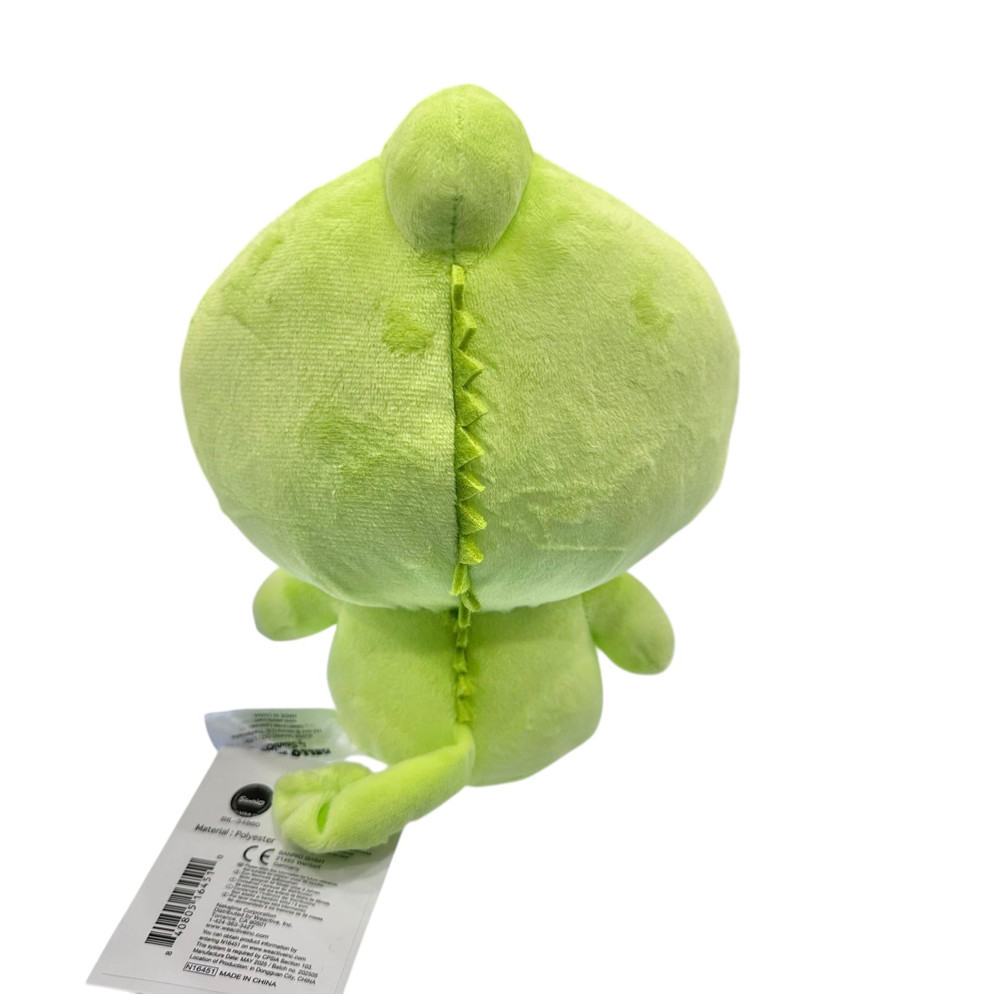 Hello Kitty "Chameleon Tropical Animal" 7in Plush