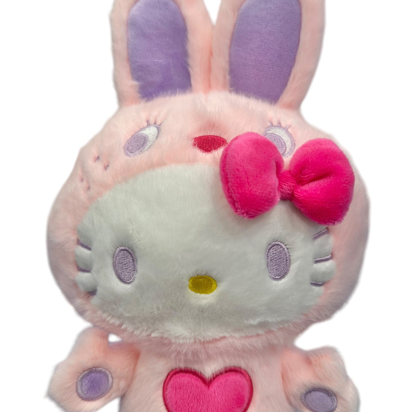 Hello Kitty "Pink Colorful Bunny" 11in Plush