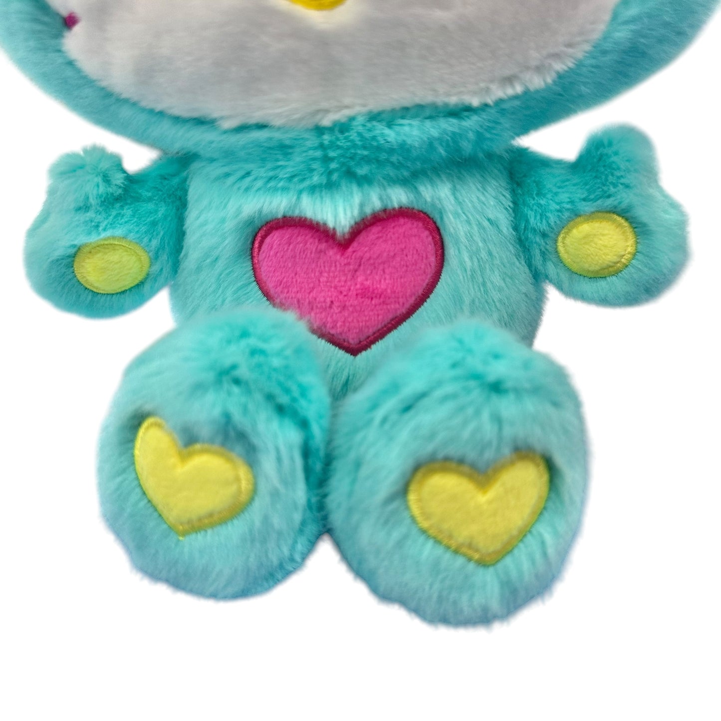 Hello Kitty "Green Colorful Bunny" 11in Plush