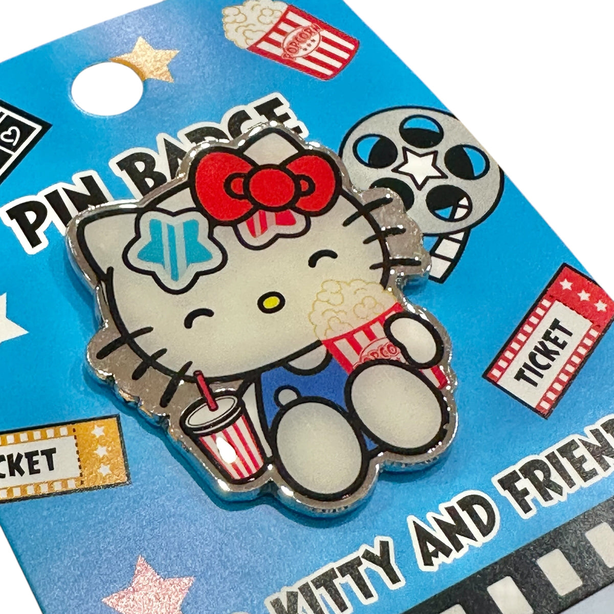 Hello Kitty "Movie Theater" Pin Badge