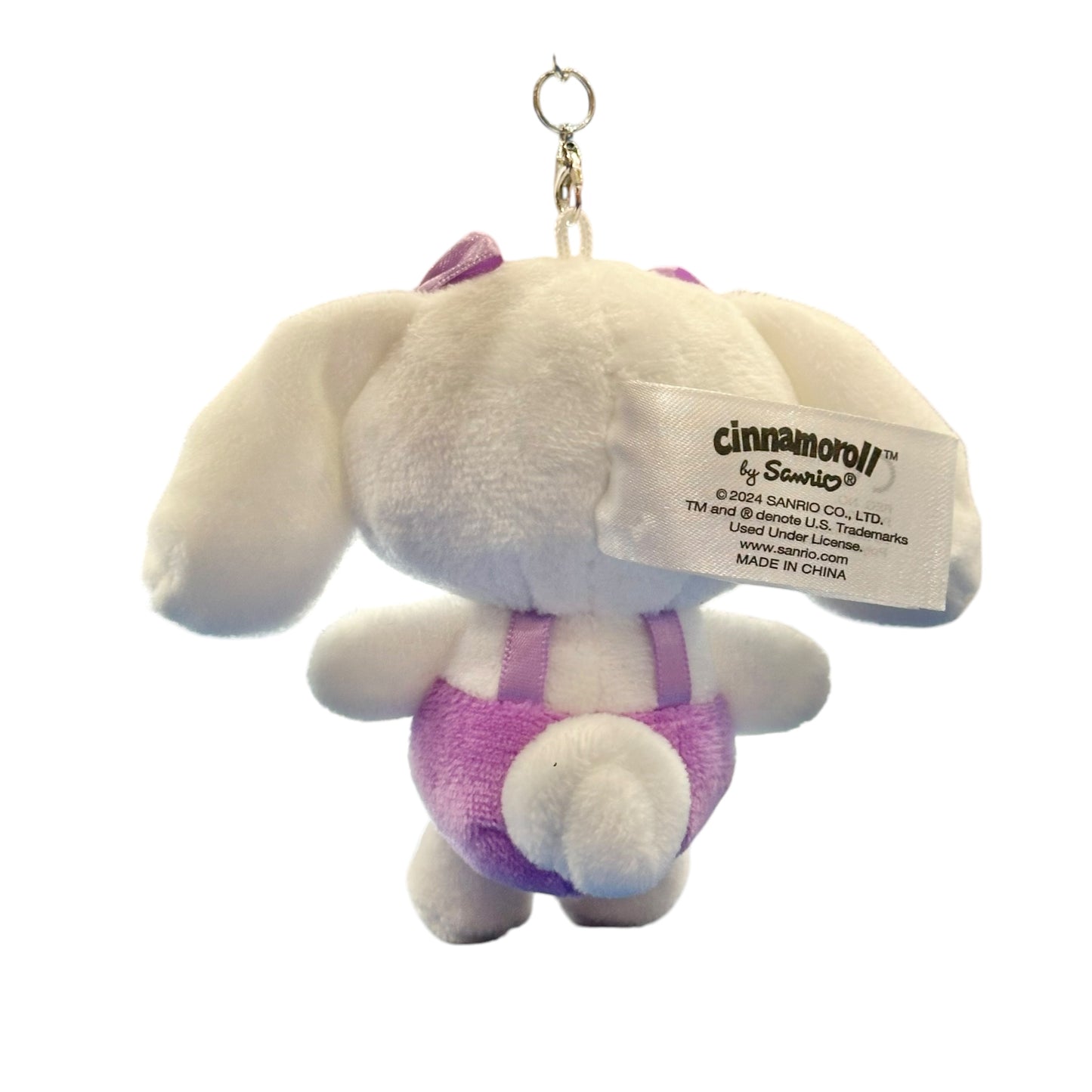 Cinnamoroll "Purple Dungarees" Mascot Key Clip
