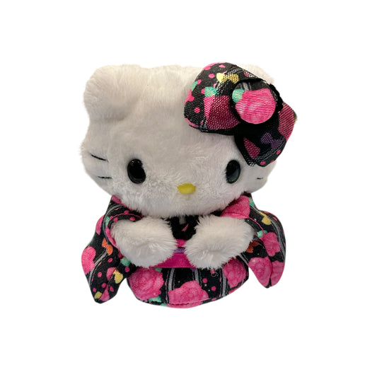 Hello Kitty "Black Kimono" Mascot Plush