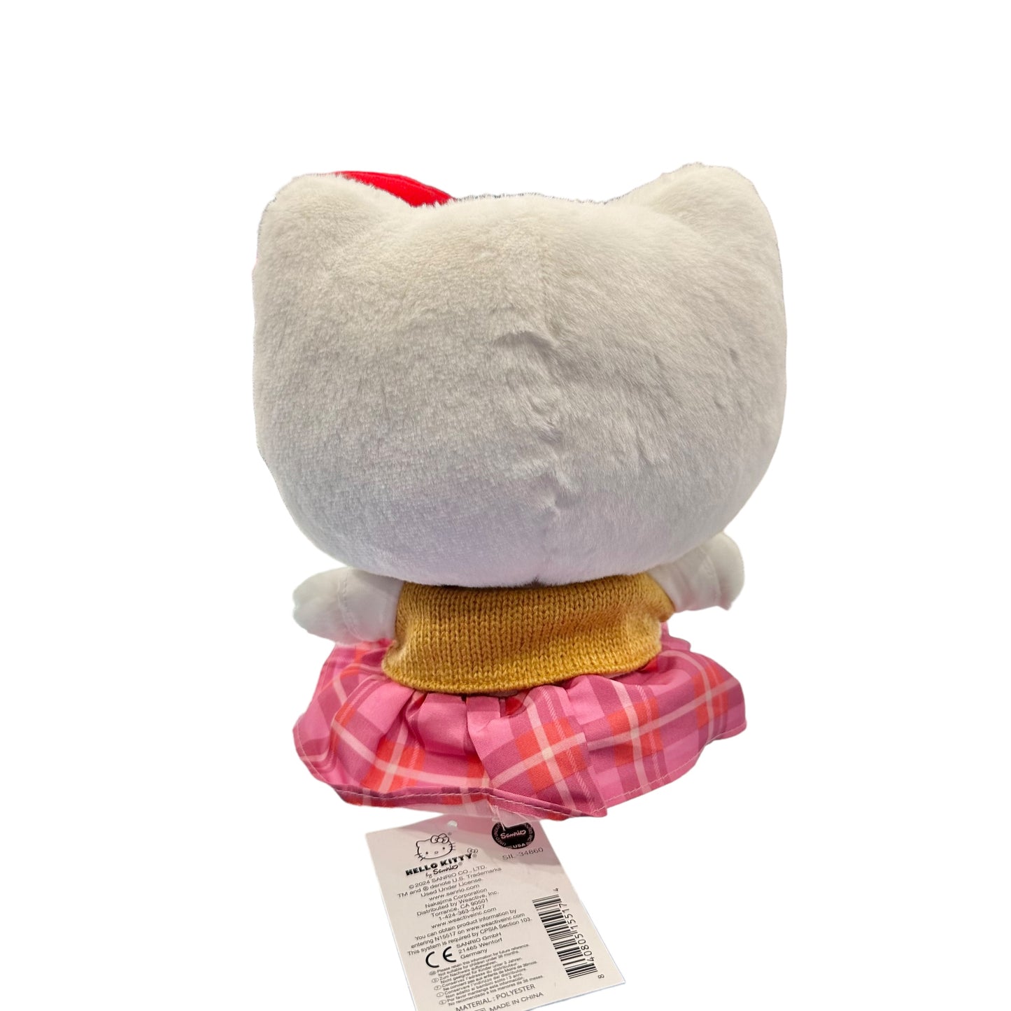 Hello Kitty "Uniform" 8in Plush