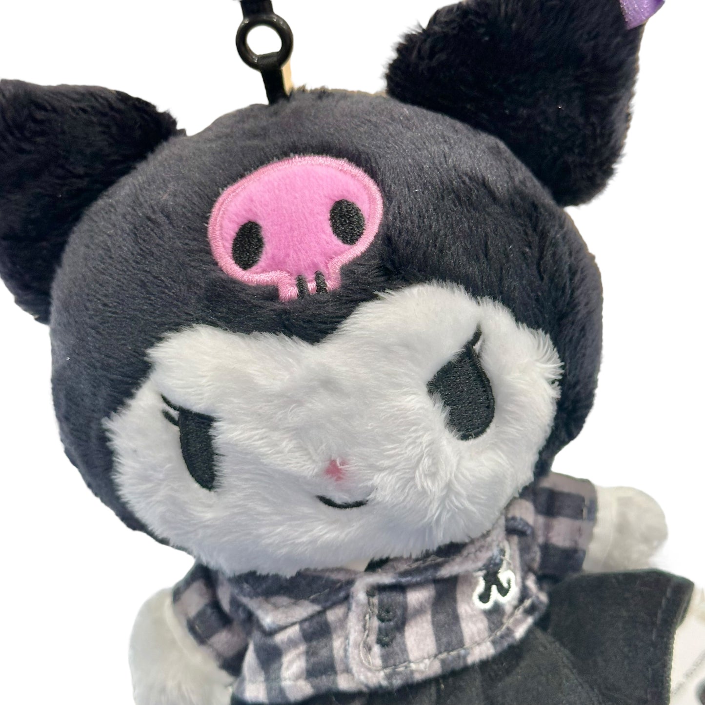Kuromi "School Uniform" Mascot Clip On