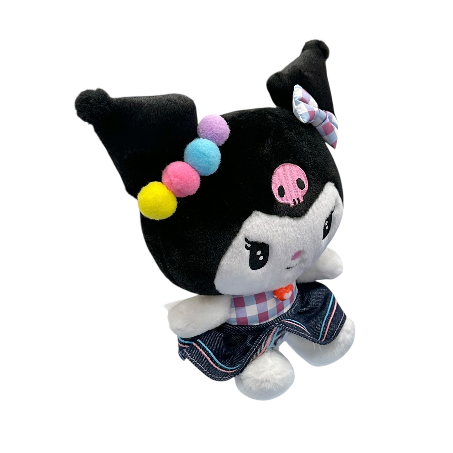 Kuromi "Gingham Denim" 8in Plush