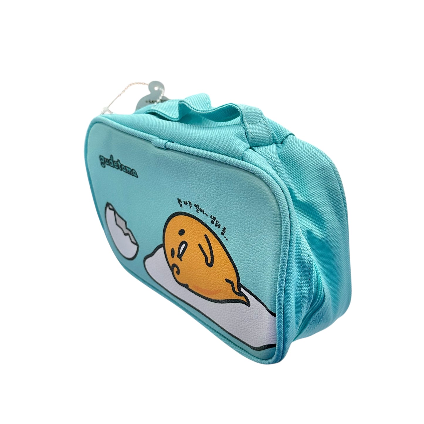 Gudetama Pencil Pouch w/ Handle (Teal)