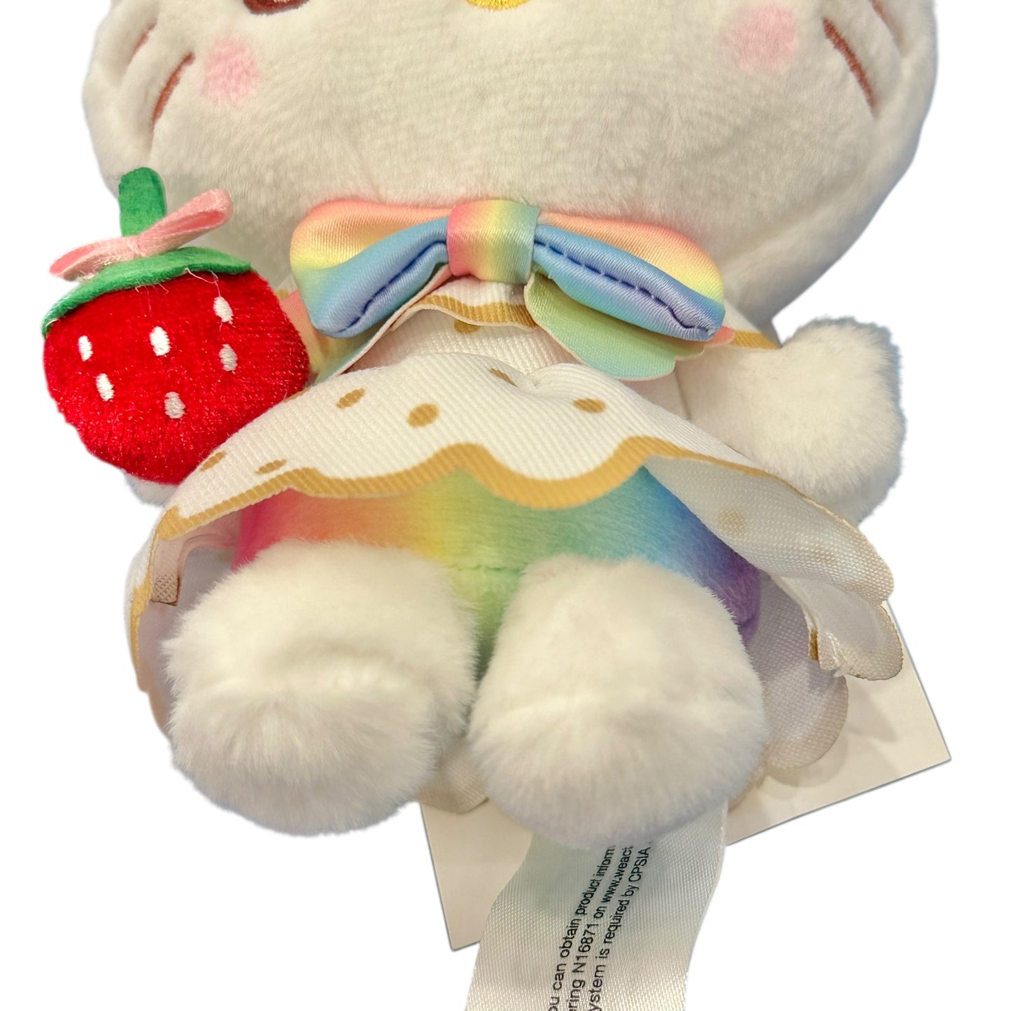 Hello Kitty "Strawberry Rainbow" Mascot Clip On