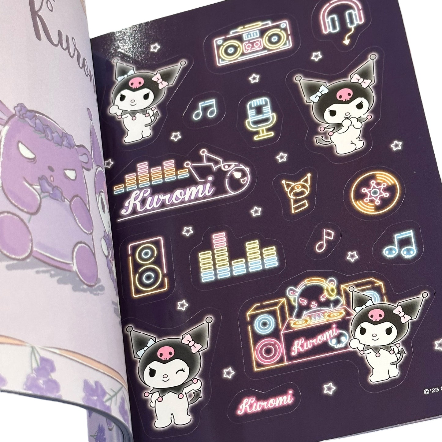 Kuromi "Twinkle" Sticker Book