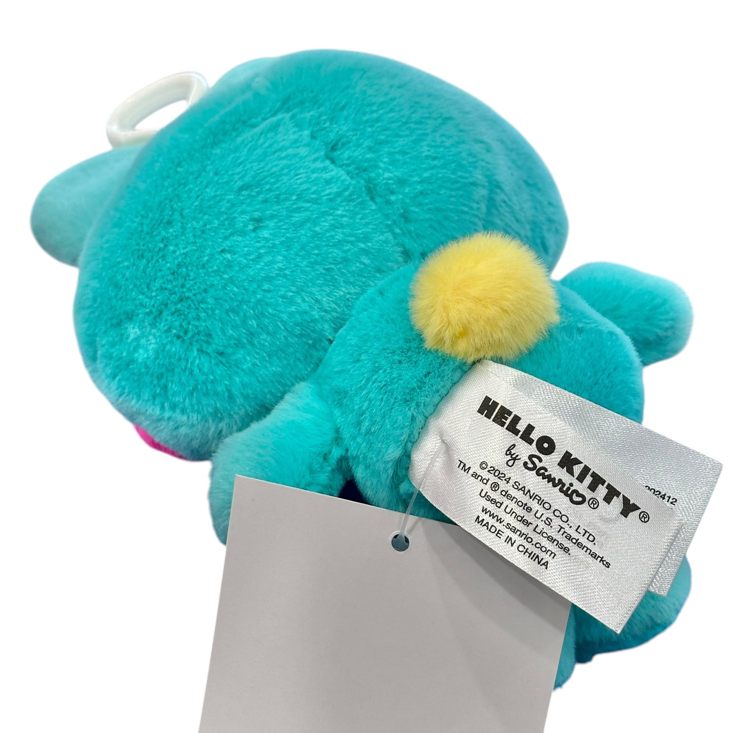 Hello Kitty "Green Colorful Bunny" Mascot Key Clip