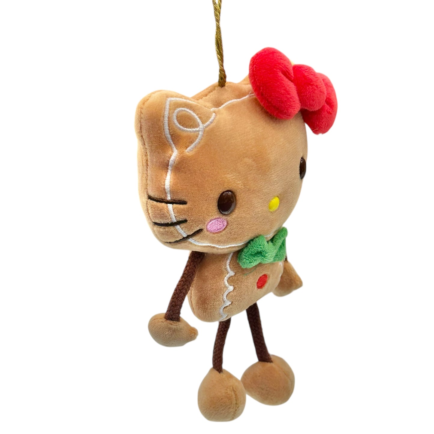 Hello Kitty "Gingerbread" Swing Limbs Ornament