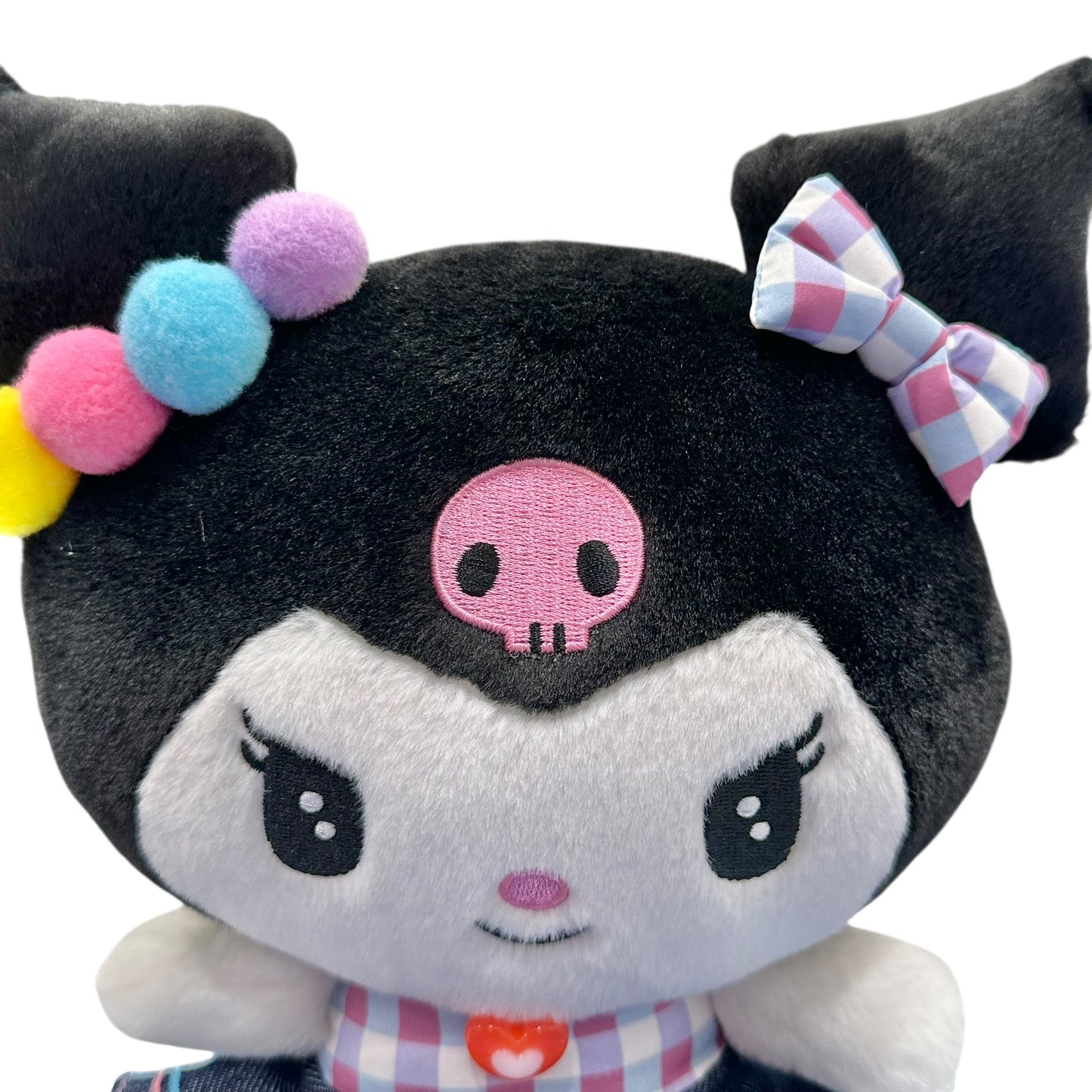 Kuromi "Gingham Denim" 8in Plush