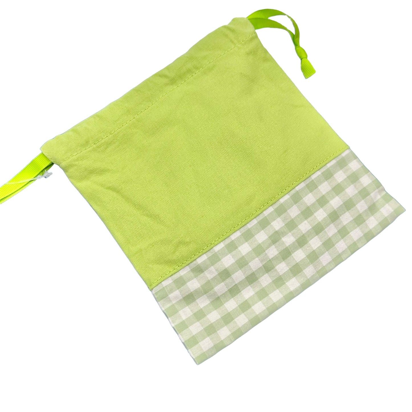 Pochacco "Chenille Gingham" Drawstring Bag