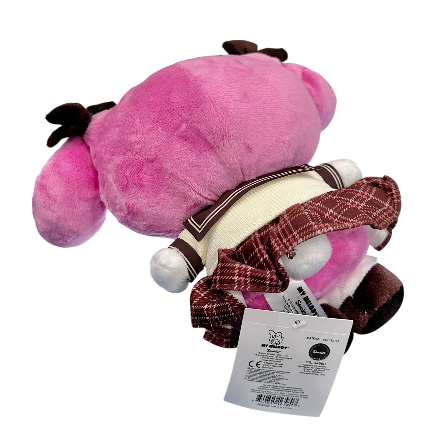 My Melody "School Uniform" 8in Plush